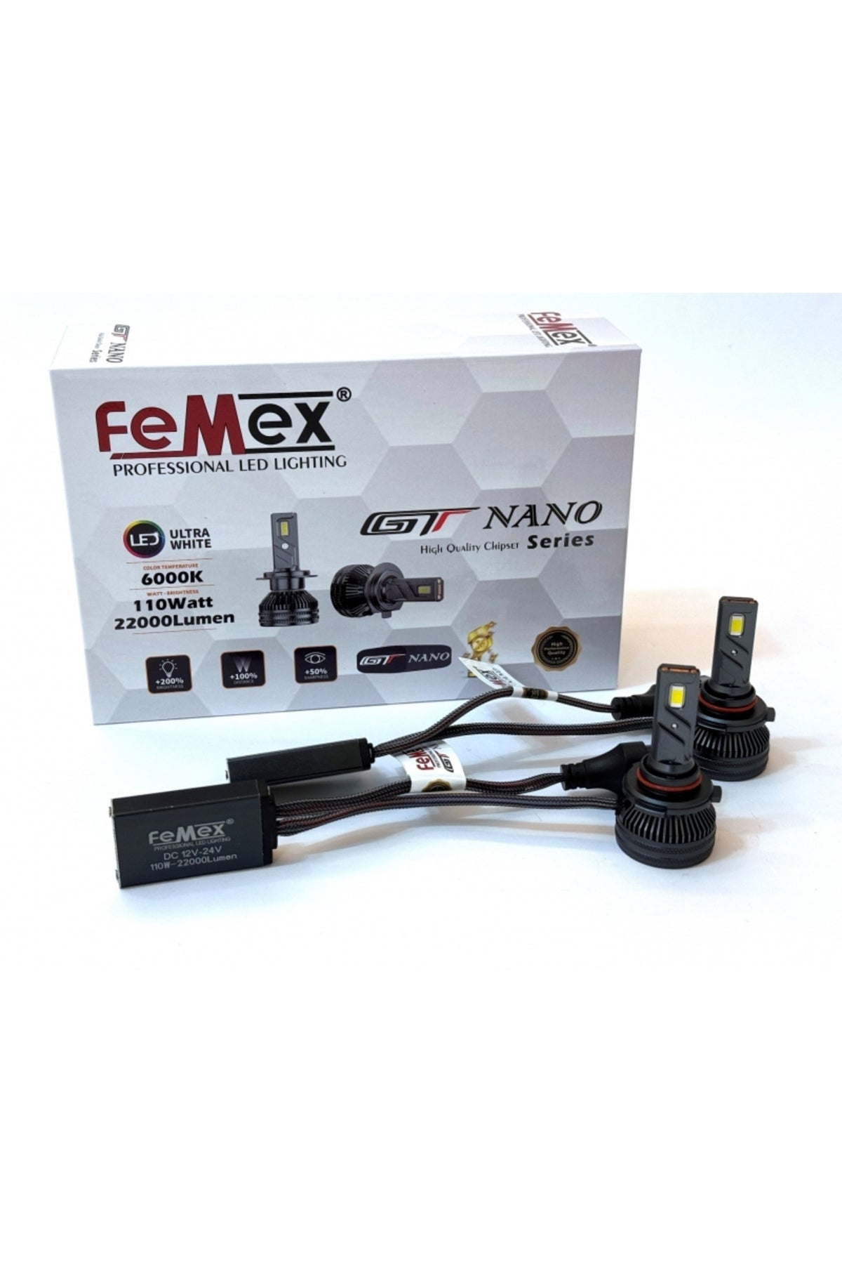 FEMEX Hb3 9005 Led Xenon Led Femex Gt Nano Pro Csp Lextar Headlight