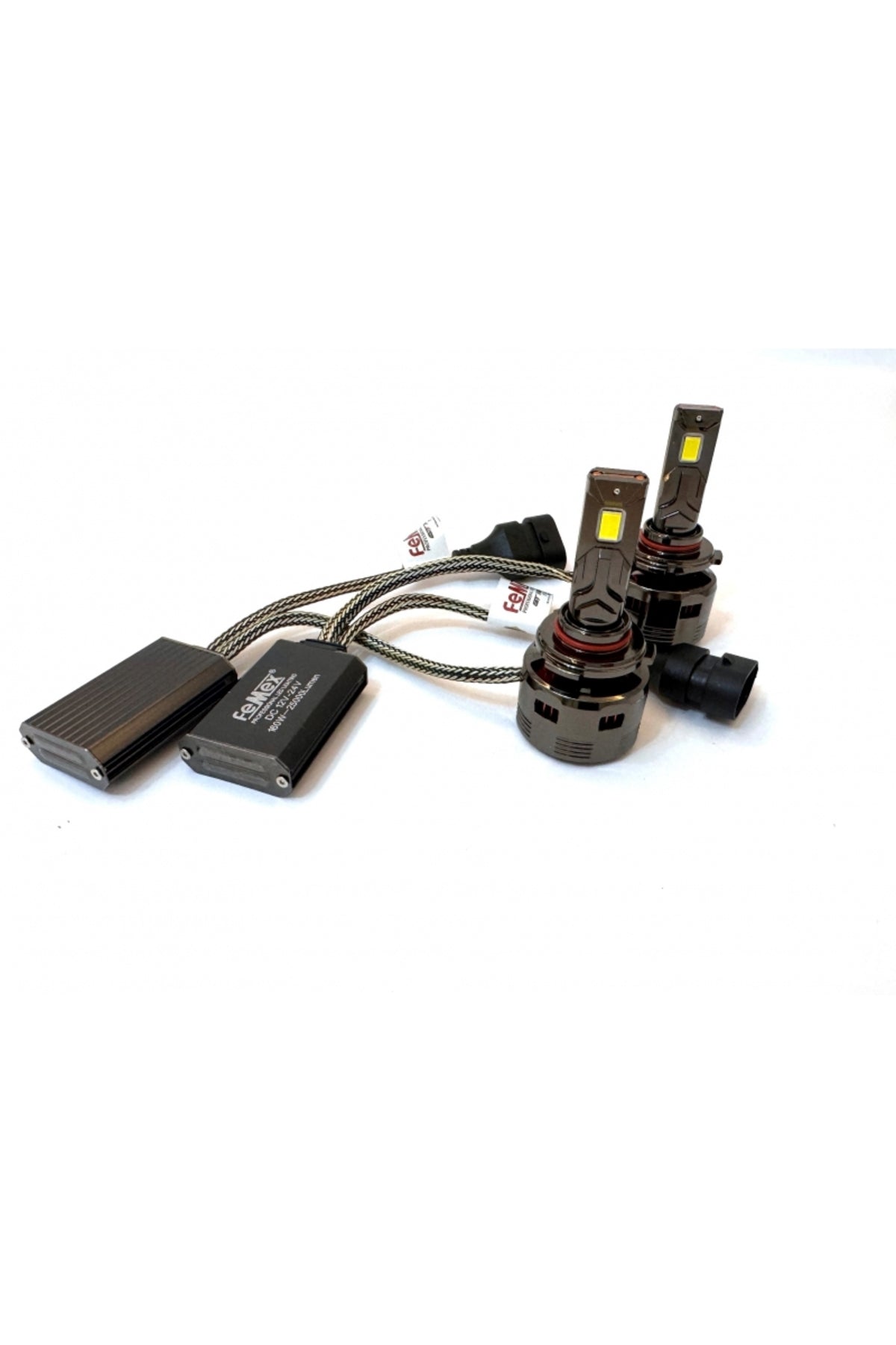 FEMEX HB4 9006 LED XENON LED HEADLİGHT FEMEX GT NANO PLUS CSP LUMILED ROYAL CHİPSET RADYATÖR SOĞUTMALI