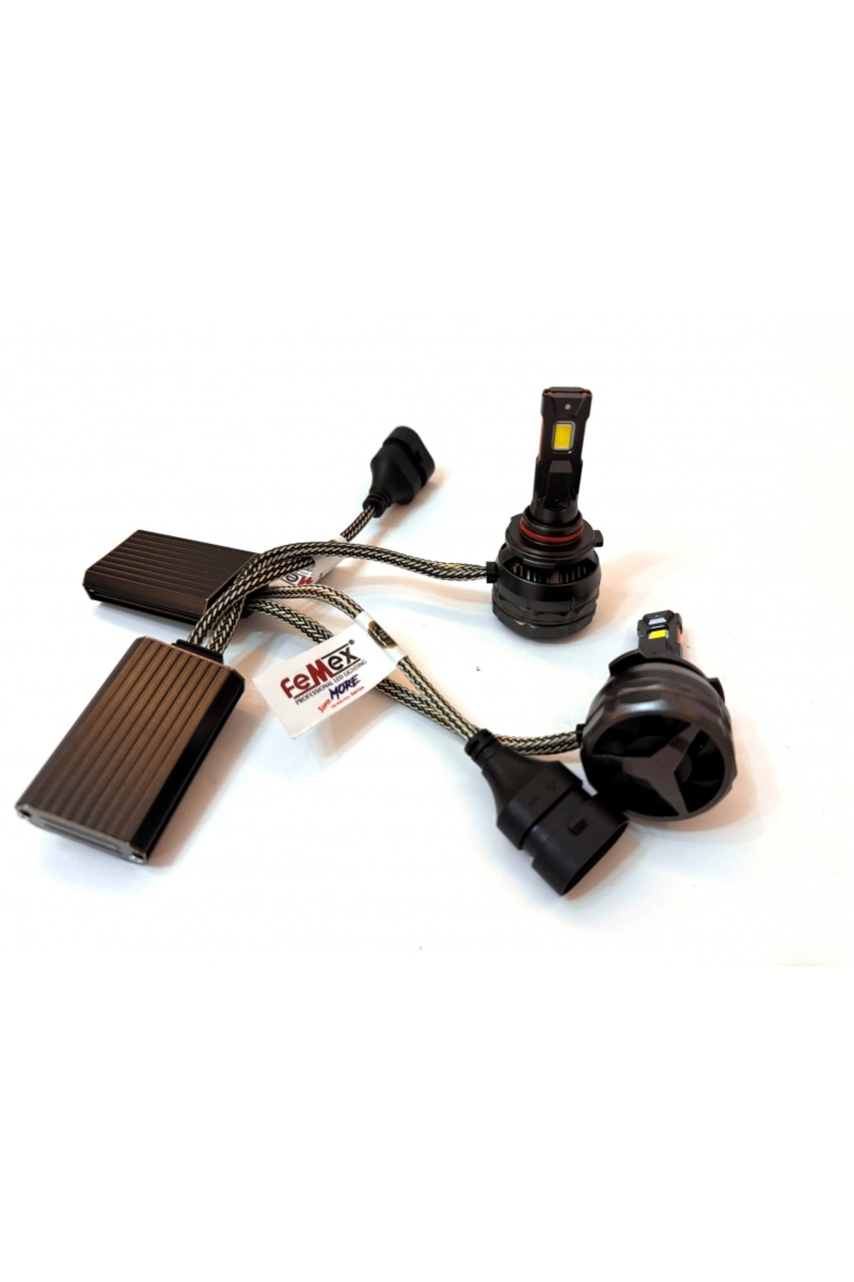 FEMEX HIR2 9012 LED XENON LED HEADLİGHT FEMEX SUPER MORE CSP SUPERIOR ETI CHİPSET RADYATÖR SOĞUTMALI