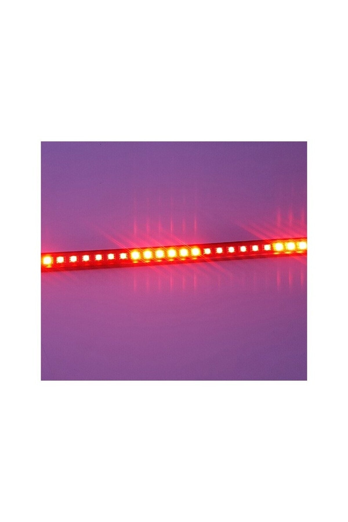 Karaşimşek Off Road Led Koyu Kırmızı Renk 24 Modlu Kumandalı 56cm