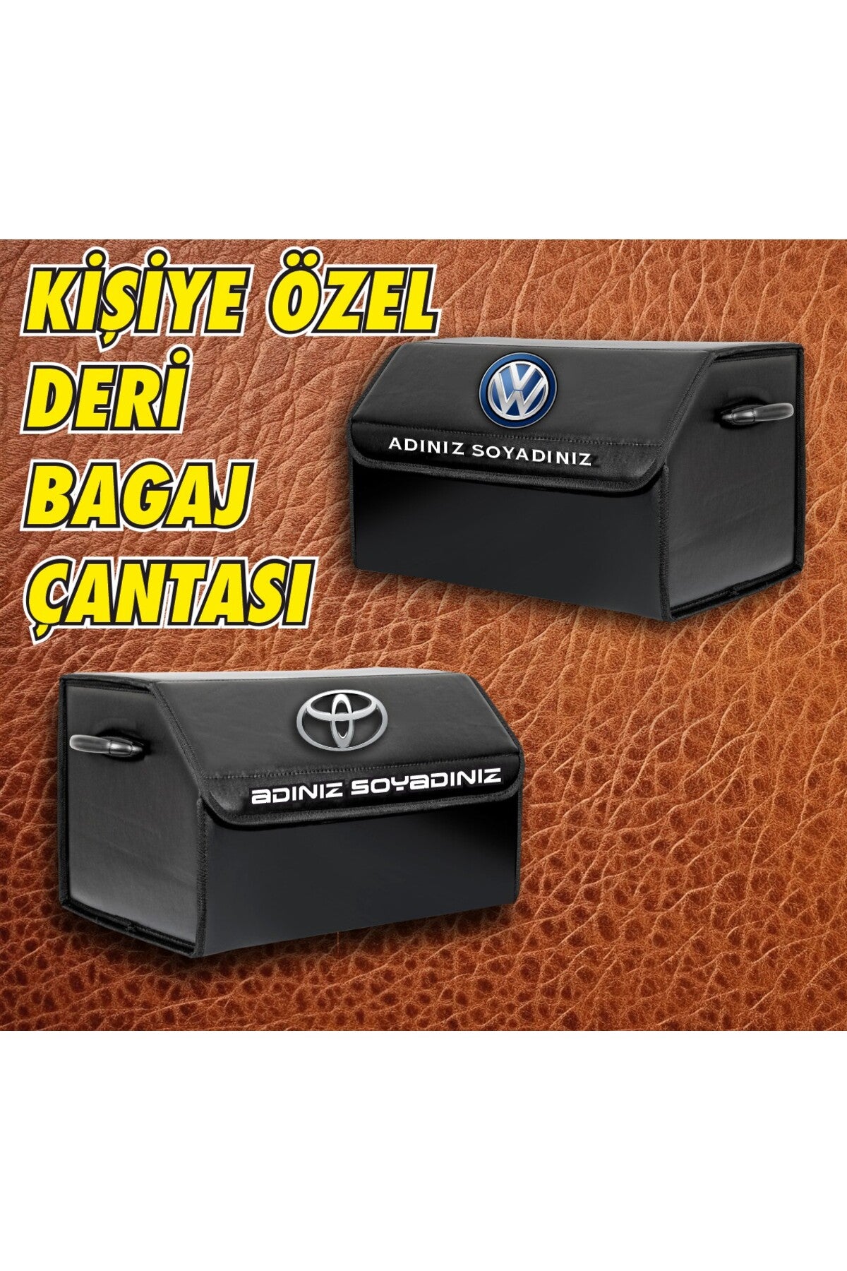 Kişiye Özel Deri Bağaj Çantası Oto Bağaj Çantası Deri