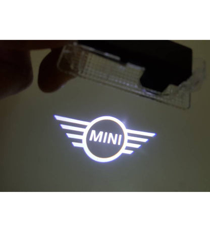 Mini Cooper Araçlar İçin Orjinal Geçmeli Soketli Kapı Altı Led Logo