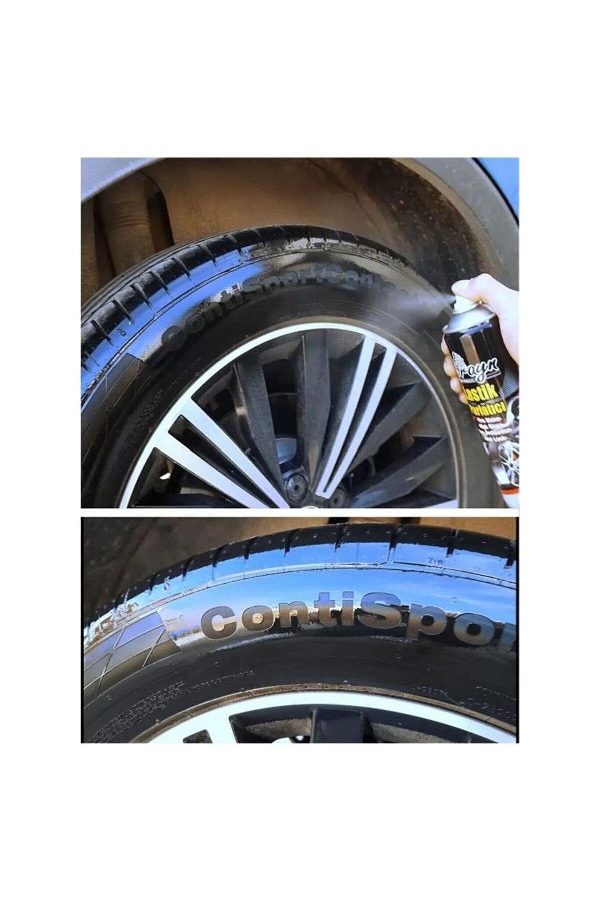 Otomobil lastik parlatıcı 2 adet