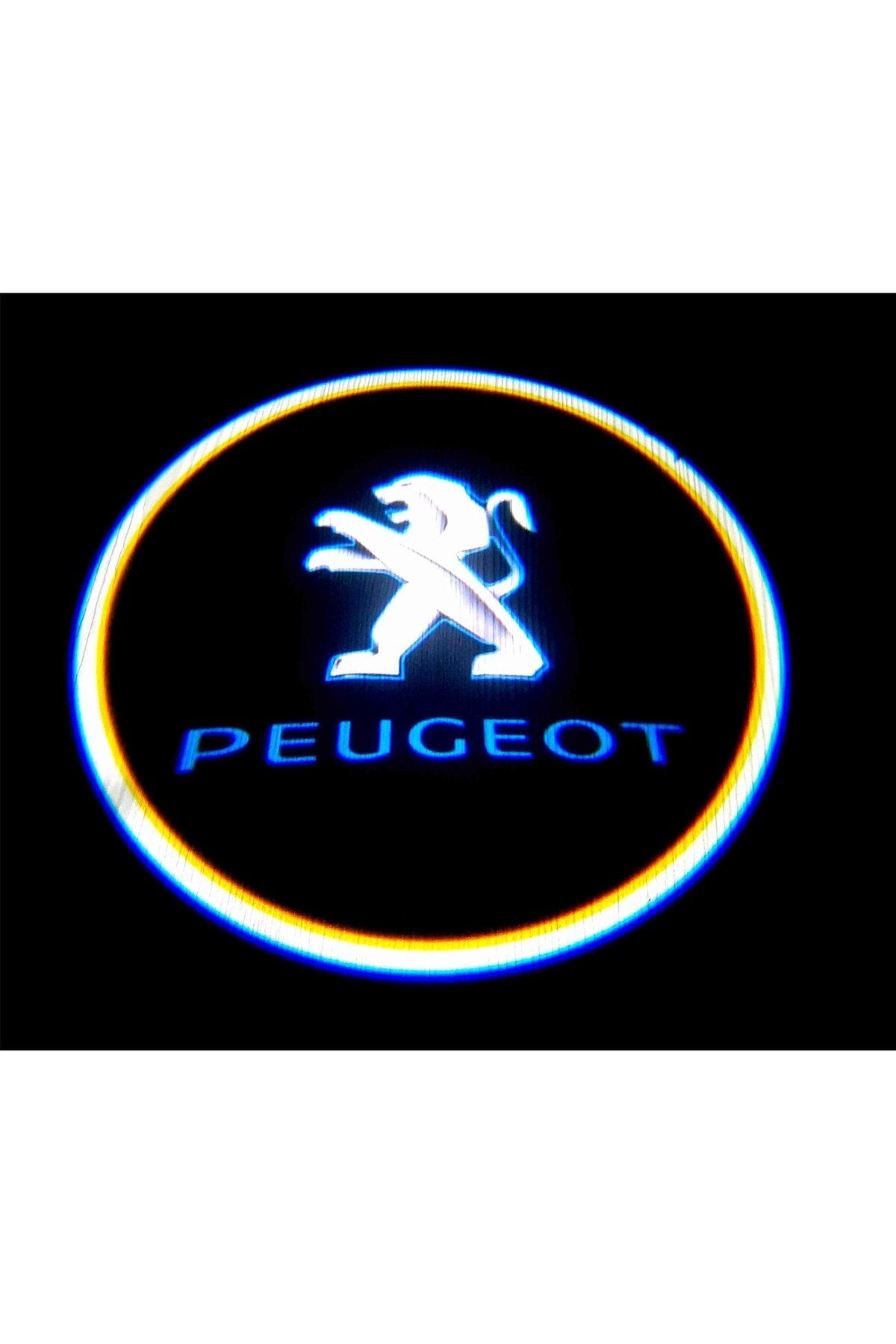PeugeotAraçları Için Mesafe Sensörlü/pilli Kapı Altı Led Logo / Projektör