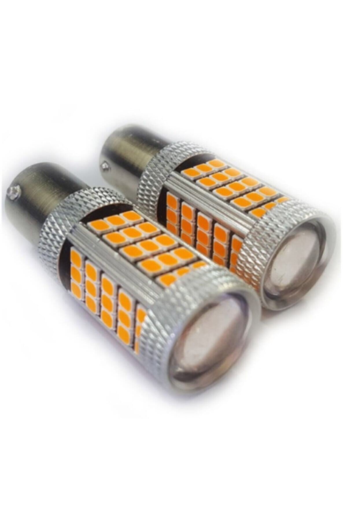 Premium Led Sinyal Ampul Seti-py21w-1156-bau15s-9w 150