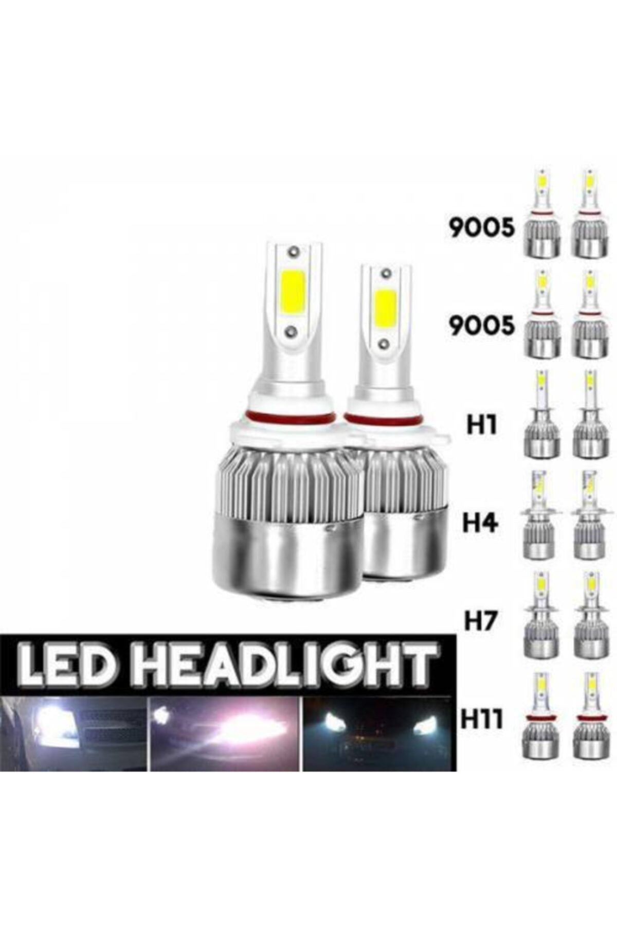 Renault Clio 4 Simsek Etkili Sis Far Xenon Cob Led Beyaz H16 Süpernova