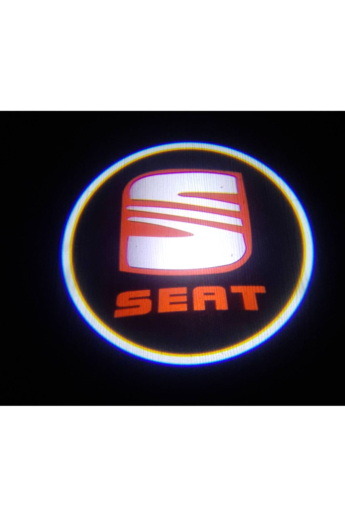 Seat Araçlar Için Pilli Yapıştırmalı Kapı Altı Led Logo
