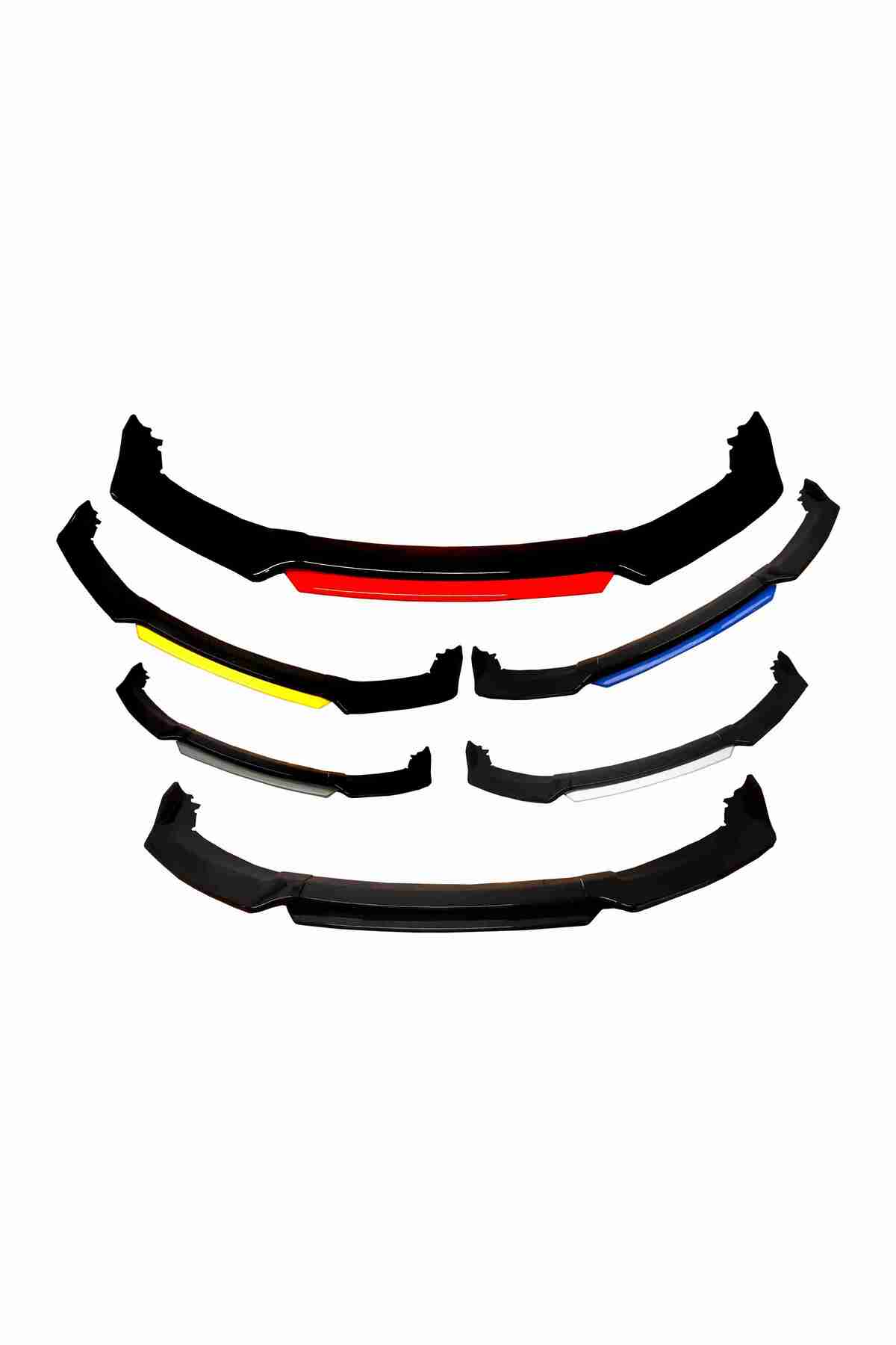 Seat Ibiza Lip 4 Parça Kırmızı / Tampon Eki