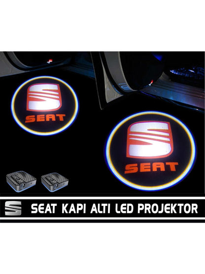 Araç Kapı Altı Logo Led Işık (2 adet)