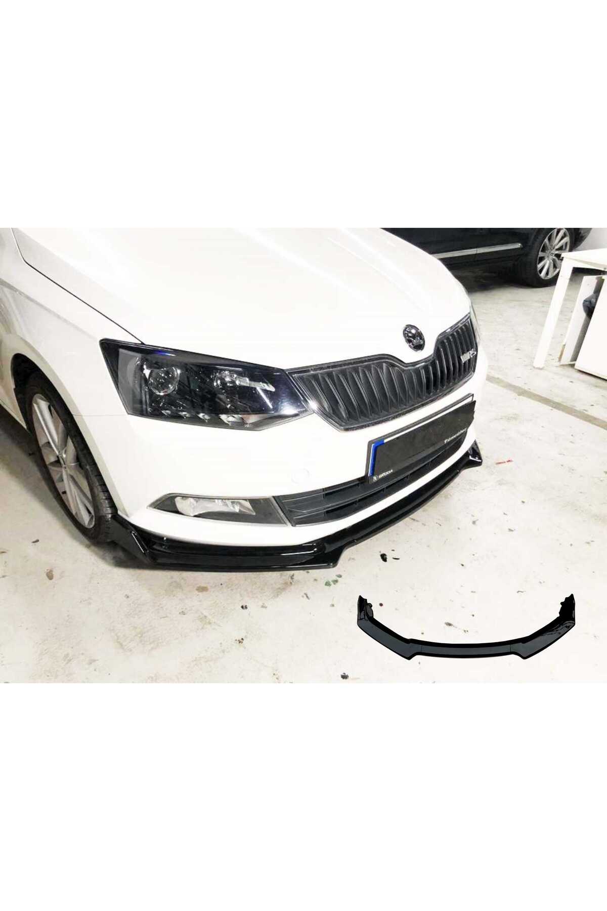 Skoda Fabia Yeni Kasa Ön Tampon Eki Bodykit Karlık Lip