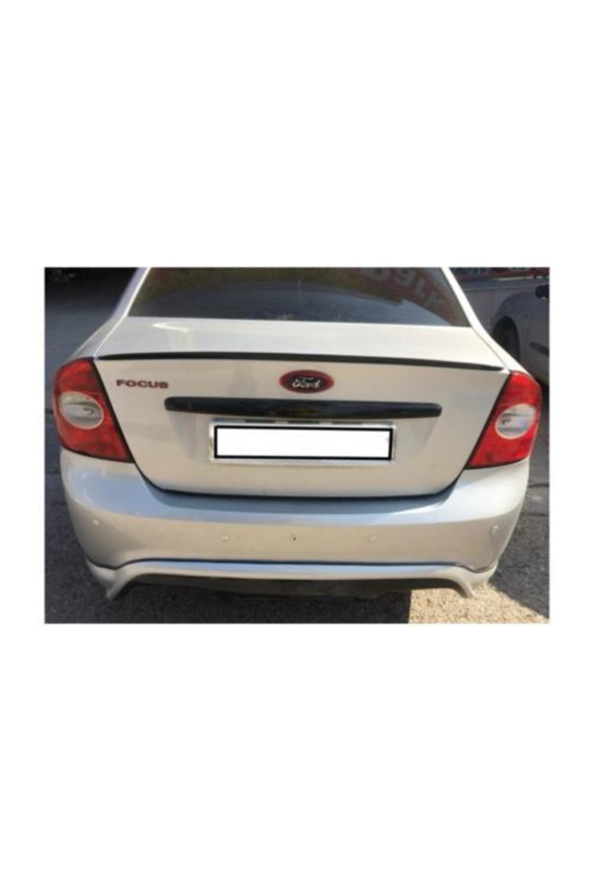 Spoiler Ford Focus 2 Bagaj Üzeri Çıta - Spoiler Pianoblack - Parlak Siyah Çift Taraflı Bantlı 115 Cm