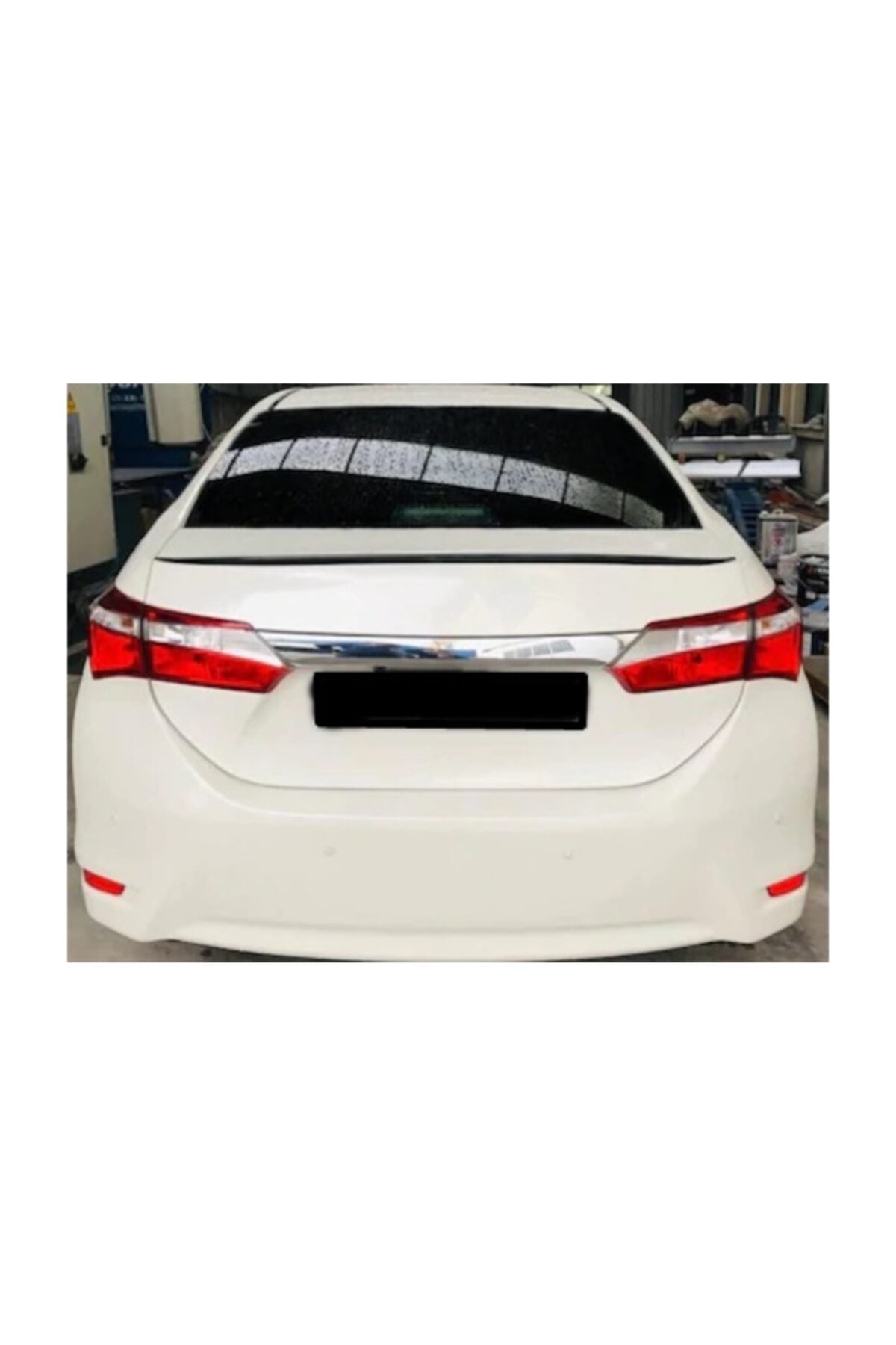 Spoiler Toyota Corolla 2013+bagaj Üzeri Çıta Spoiler Pianoblack Parlak Siyah Çift Taraflı Bantlı 120