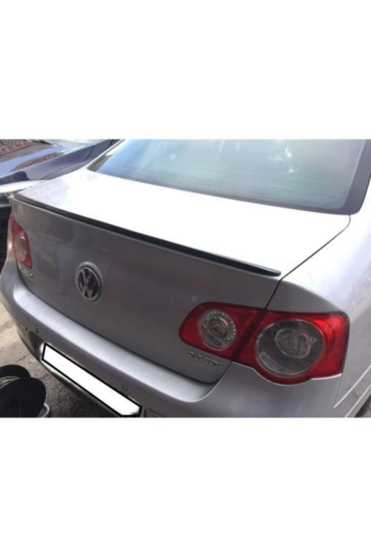 Spoiler Volkswagen Passat B6 Bagaj Üzeri Çıta Spoiler Pianoblack Parlak Siyah Çift Taraflı Bantlı115