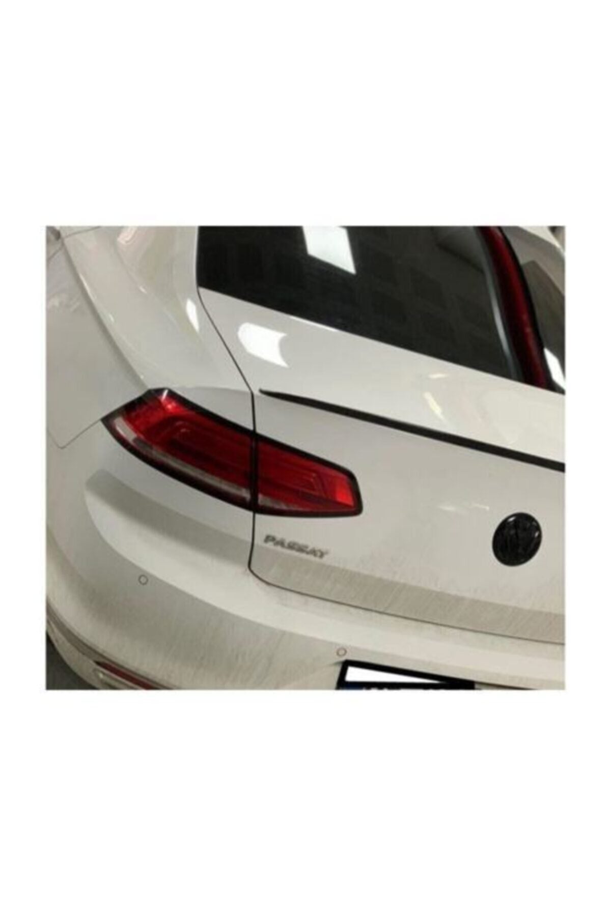 Spoiler Volkswagen Passat B8 - B8.5 Bagaj Üzeri Çıta -pianoblack -siyah + Çift Taraflı Bantlı-115 Cm