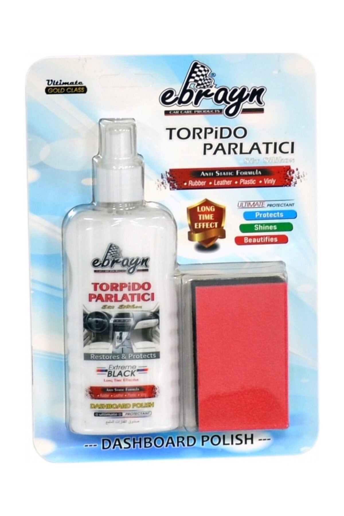 Süt Silikon Torpido Parlatıcı Sünger Hediyeli Ebrayn 200 ml