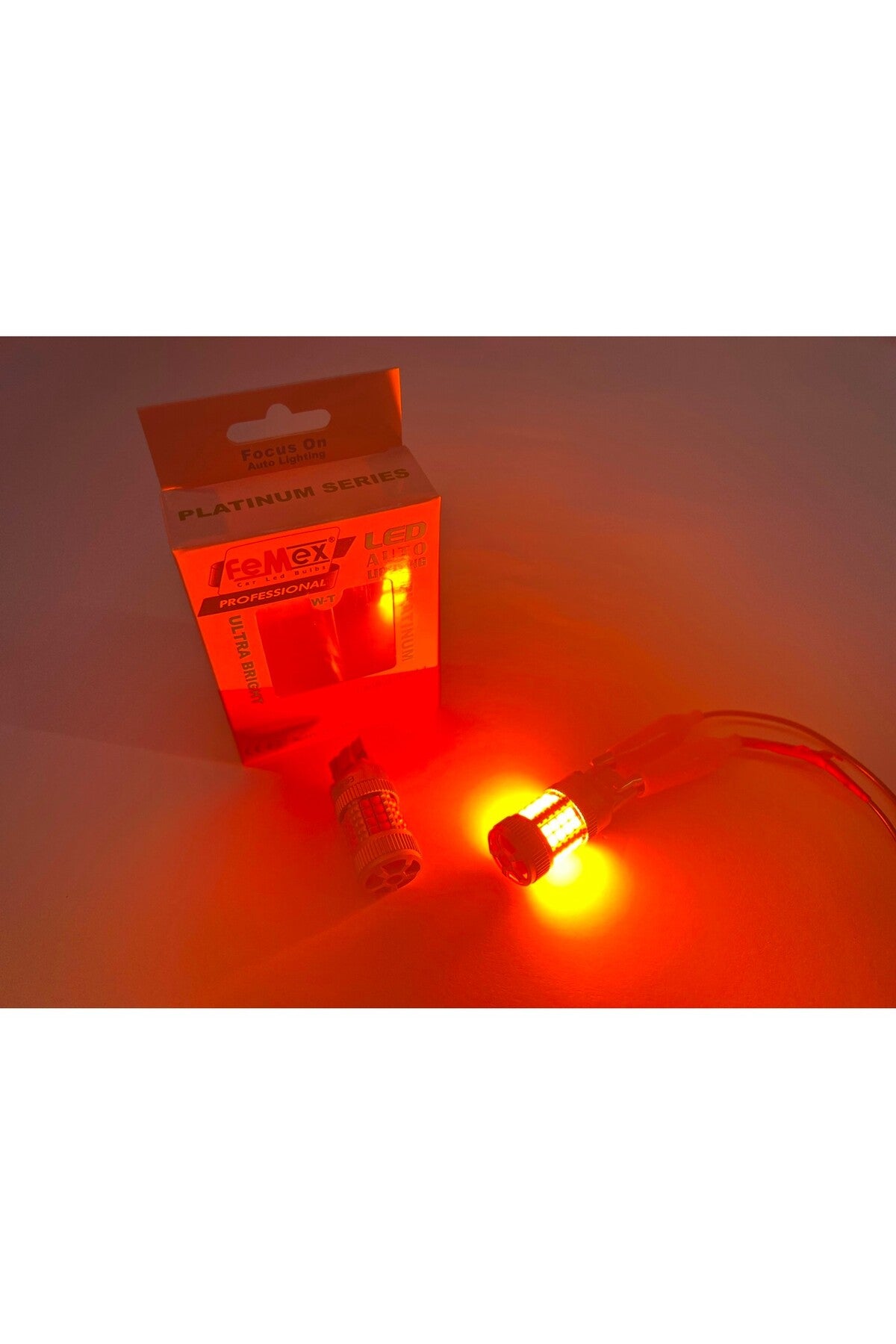 FEMEX T20 Oto Led Sinyal Ampulü Tak Kullan Decoderli Sinyal Fanlı LED Ampul