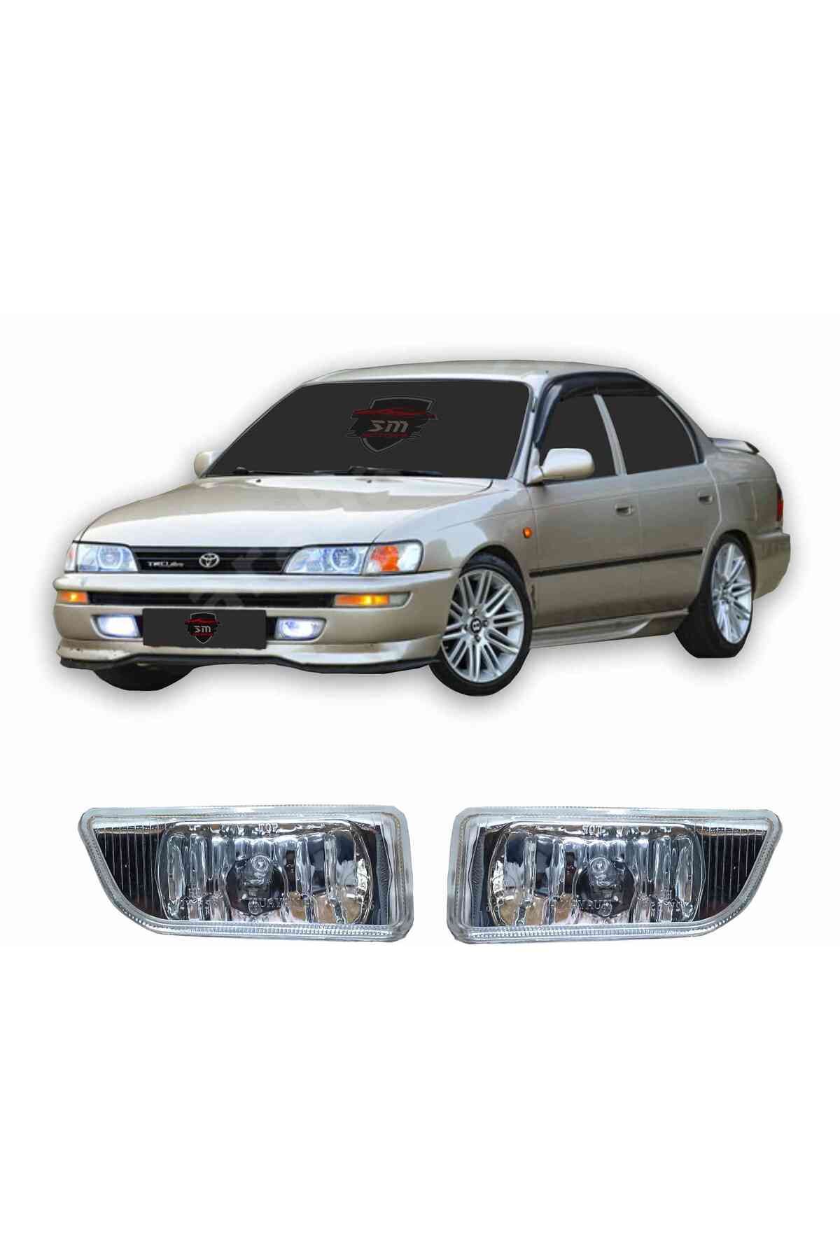 Toyota Corolla Efsane Kasa Sis Farı -beyaz