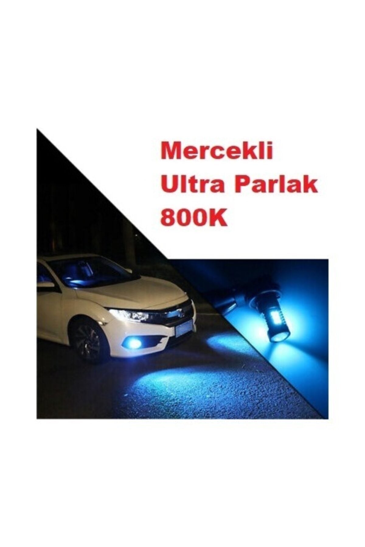 FEMEX Turkuaz Renk Sis Farları Için Led Ampul 2835chip H8/11- 9w