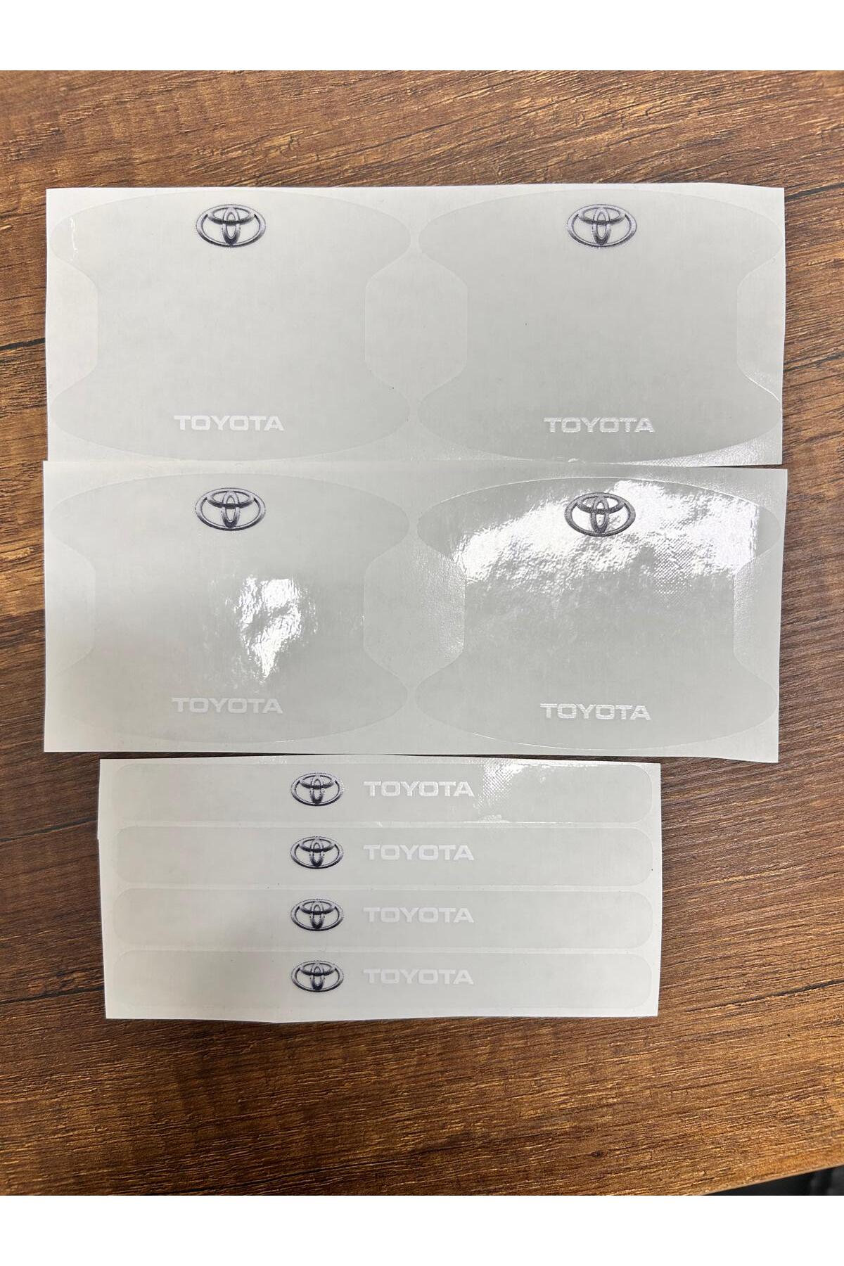 Üniversal Toyota Avensis Araçları için Uyumlu Kapı İçi Çizik Önleyi Seti 8'li