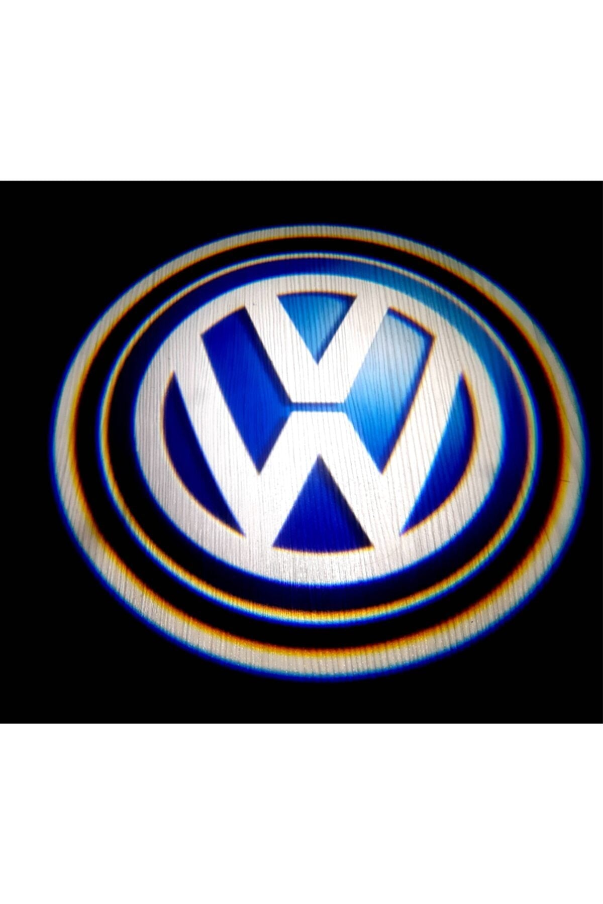 Volkswagen Araçlar Için Pilli Yapıştırmalı Kapı Altı Led Logo-