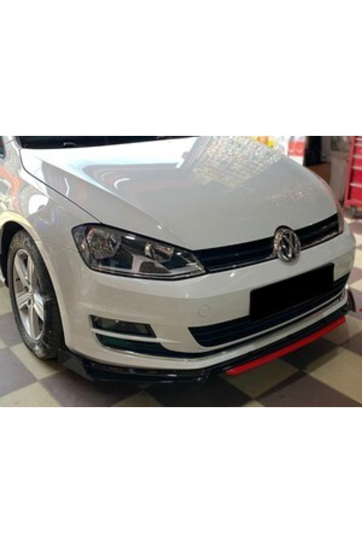 Vw Golf Lip 4 Parça Kırmızı